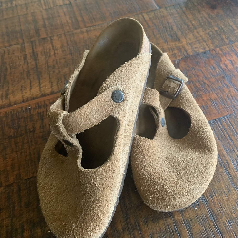 Birkenstock Genuine Leather Suede Bern Mule 39